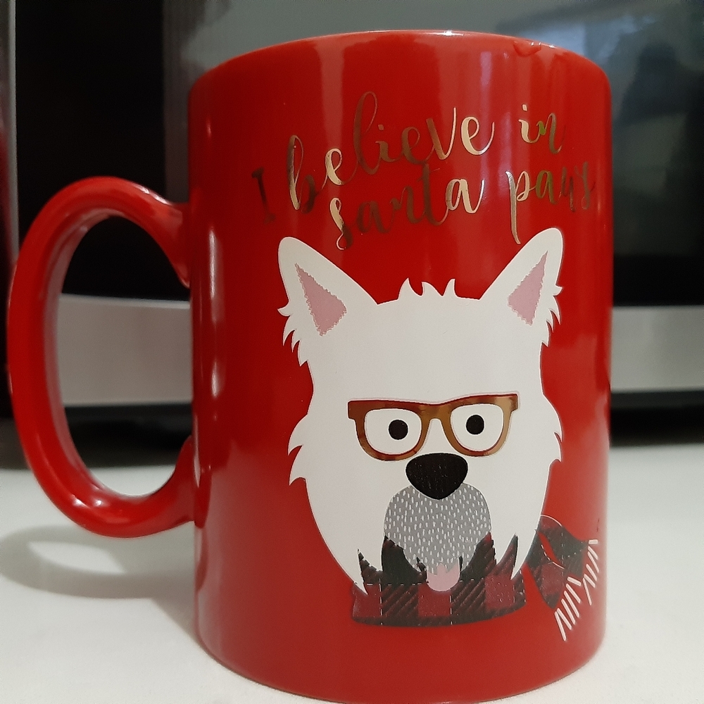 Christmas Puppy Coffee Tea Mug Cup
